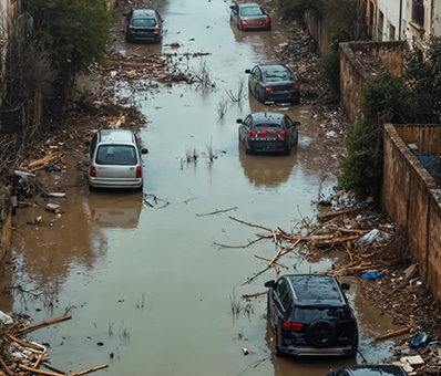 Flood Vulnerability Assessment of Four Agglomerations in Gujarat 